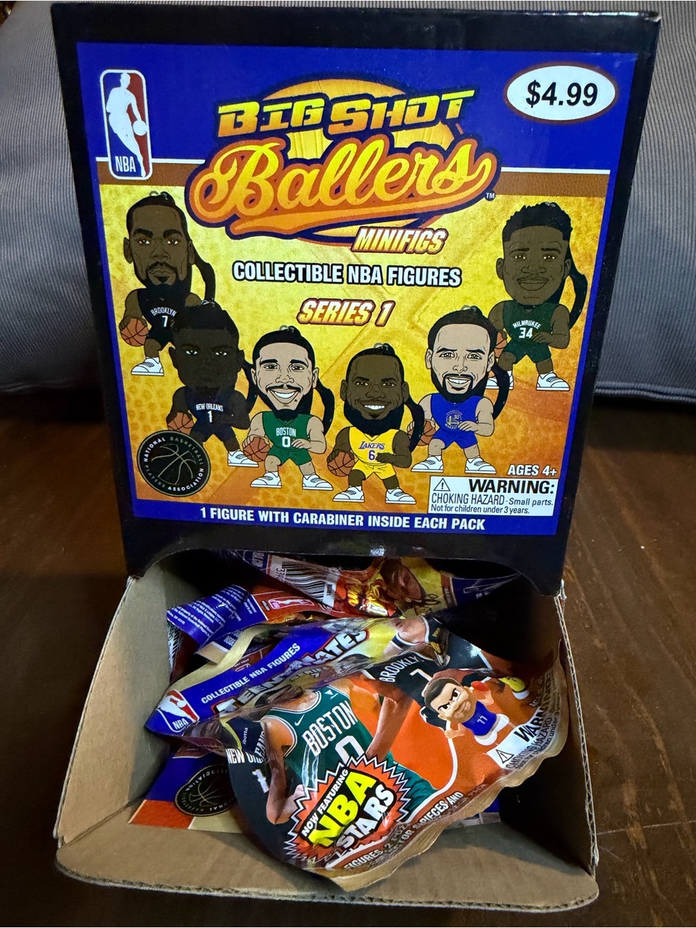 Big Shot Ballers Series 1 Collectible NBA Minifigs - 20 Packs